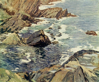Studio 57 1912 A Cornish Cove Poster Print by Walter Elmer Schofield