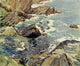 Studio 57 1912 A Cornish Cove Poster Print by Walter Elmer Schofield