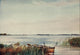 Norfolk Broads 1906 Hickling Broad Poster Print by Frank Southgate