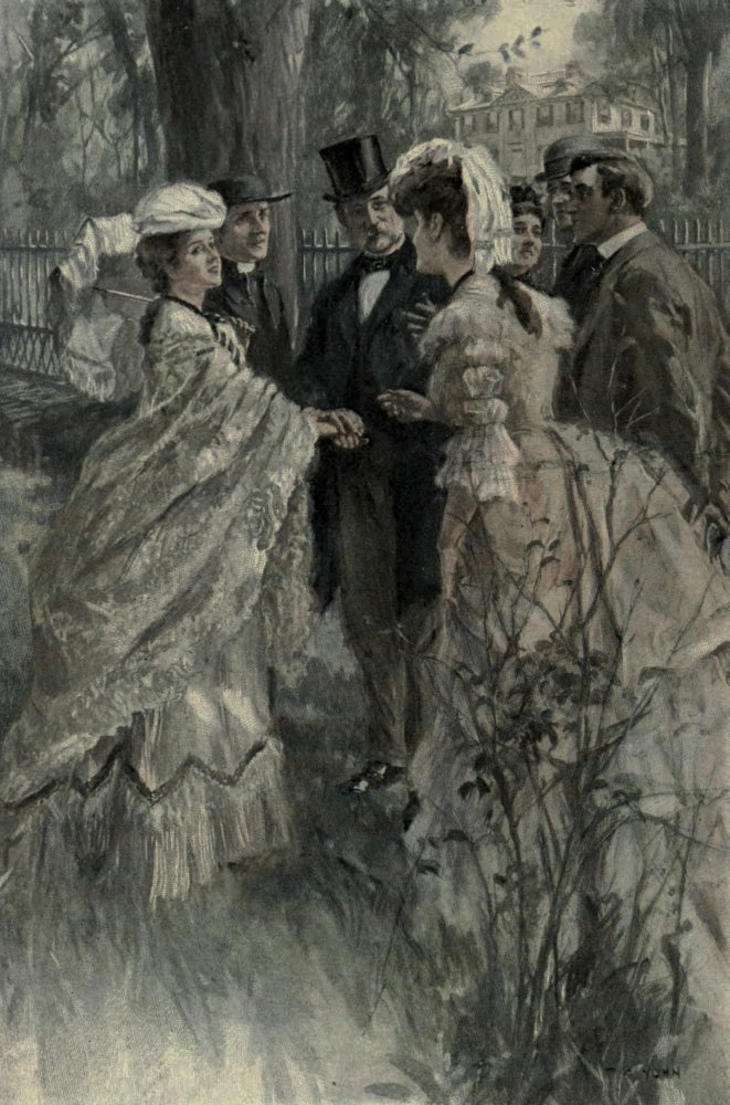 Bylow Hill 1902 Girls Meeting Poster Print by F.C. Yohn