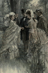 Bylow Hill 1902 Girls Meeting Poster Print by F.C. Yohn