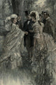 Bylow Hill 1902 Girls Meeting Poster Print by F.C. Yohn