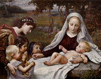 Christian Art Poster Print showcasing inspiring religious artwork.