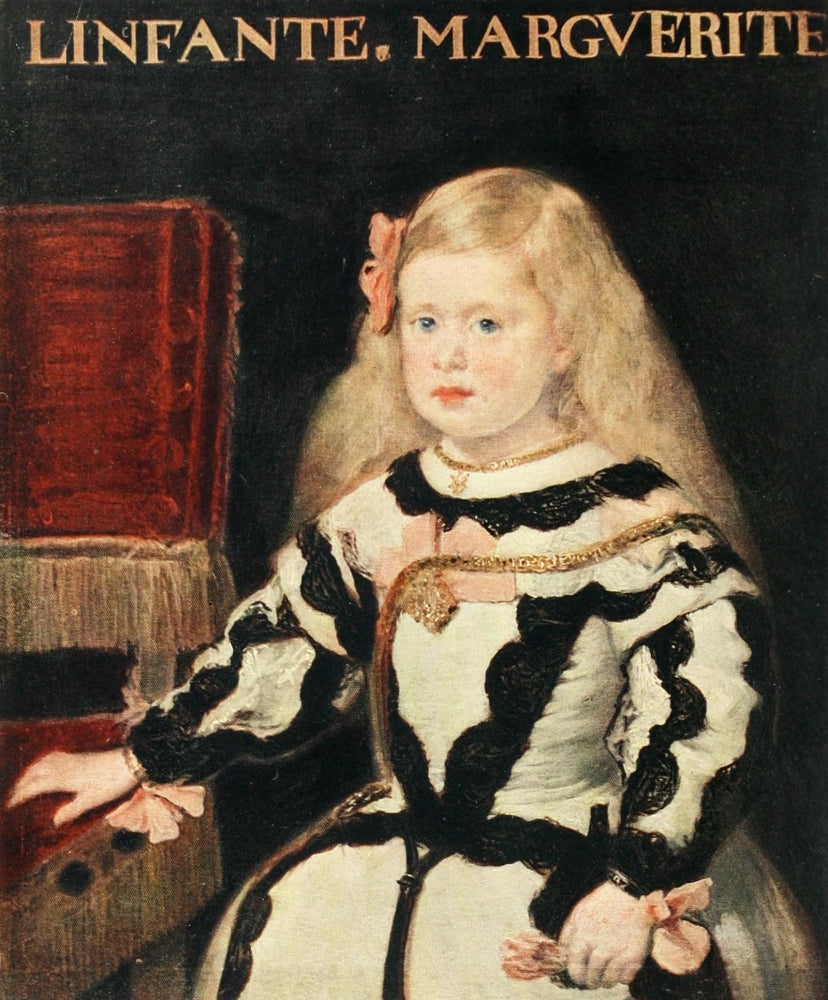 Infanta Margarita Poster Print by Diego Velázquez, premium paper art print.