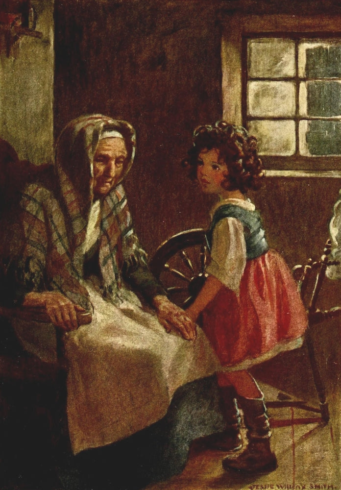 Heidi 1922 Are You Heidi Poster Print by Jessie Willcox Smith