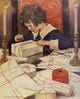 A Ball of Twine Fine Art Print by Jessie Willcox Smith, vintage artwork.