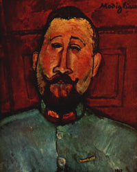 Dr. Devaraigne 1917 Art Print by Amedeo Modigliani on premium stock paper