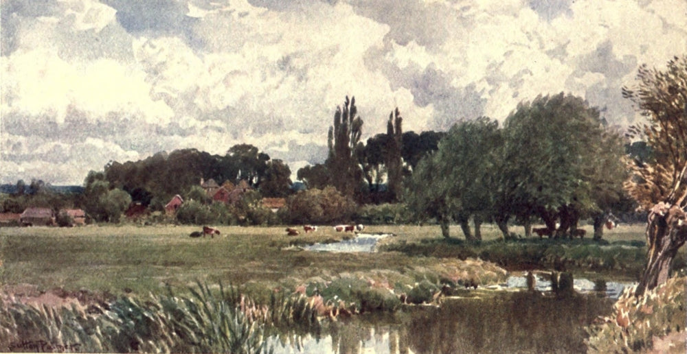 Surrey 1906 The Meads, Farnham Poster Print by Harold Sutton Palmer
