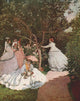 Women in the Garden Poster Print by Claude Monet