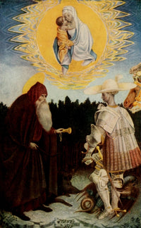 How to Enjoy Pictures 1914 St. Anthony & St. George Poster Print