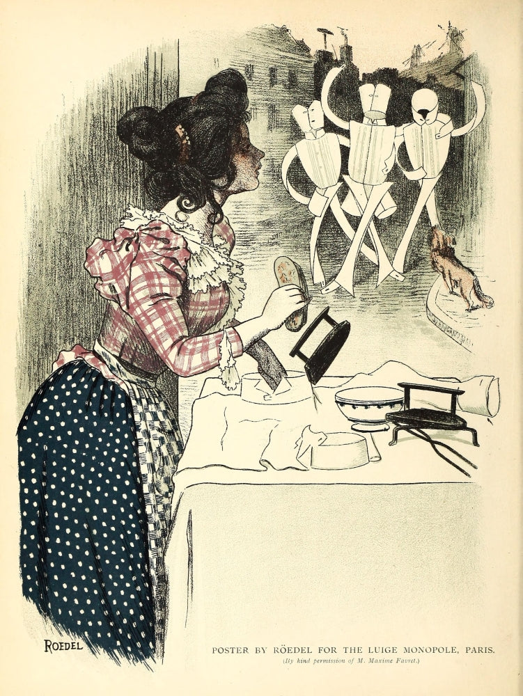 Luige Monopole Paris Poster Print by Auguste Roedel