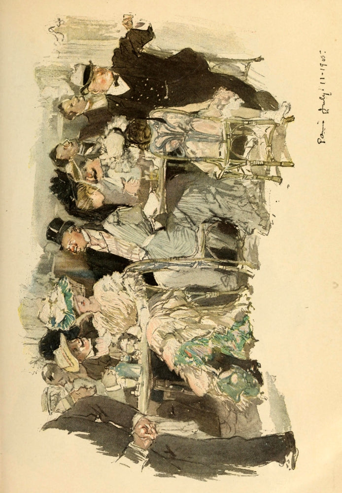 Scribner's Magazine 40 1906 Paris 1905 Poster Print by George Wright