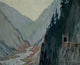 Canadian Pacific Rockies Fraser Canyon Poster Print by C.W. Simpson, showcasing stunning natural landscapes.