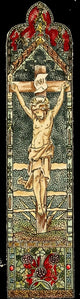 Belcher Mosaic Glass 1886 2b Poster Print by Fr. Verheyden
