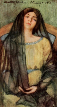 The International Studio 1908 Study Fine Art Print by Martha S. Baker