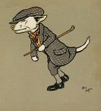 Merry Party 1913 Country Squire Poster Print by Cecil Aldin