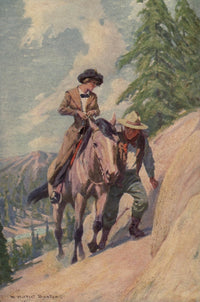 Prescott of Saskatchewan 1913 On Trail Poster Print by William H. Dunton