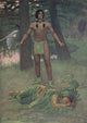 Story of Hiawatha 1910 Poster Print by Maria Kirk - Art Print