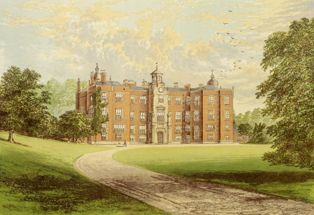 Views of Seats 1880 Beaudesert Poster Print by A.F. Lydon.