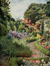 Gardens of Celebrities 1918 Fulham Gateway & Garden Poster Print by J. MacGregor