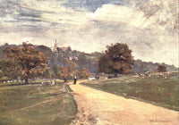 Middlesex 1907 Highgate from Parliament Hill Fields Poster Print by John Fulleylove
