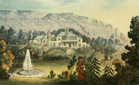 Repository of Arts Orchard Cottage Poster Print by J. Gendall