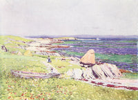 Painting in Water-colours 1918 Art Print by George Houston