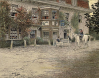 Old Inns 1921 Anchor at Liphook Hampshire Poster Print by Cecil Aldin