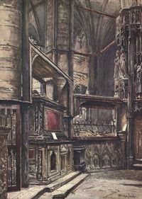 Westminster Abbey Tomb of Henry VIII Poster Print by John Fulleylove