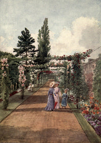 Kew Gardens 1908 Rosary Poster Print by T. Mower Martin