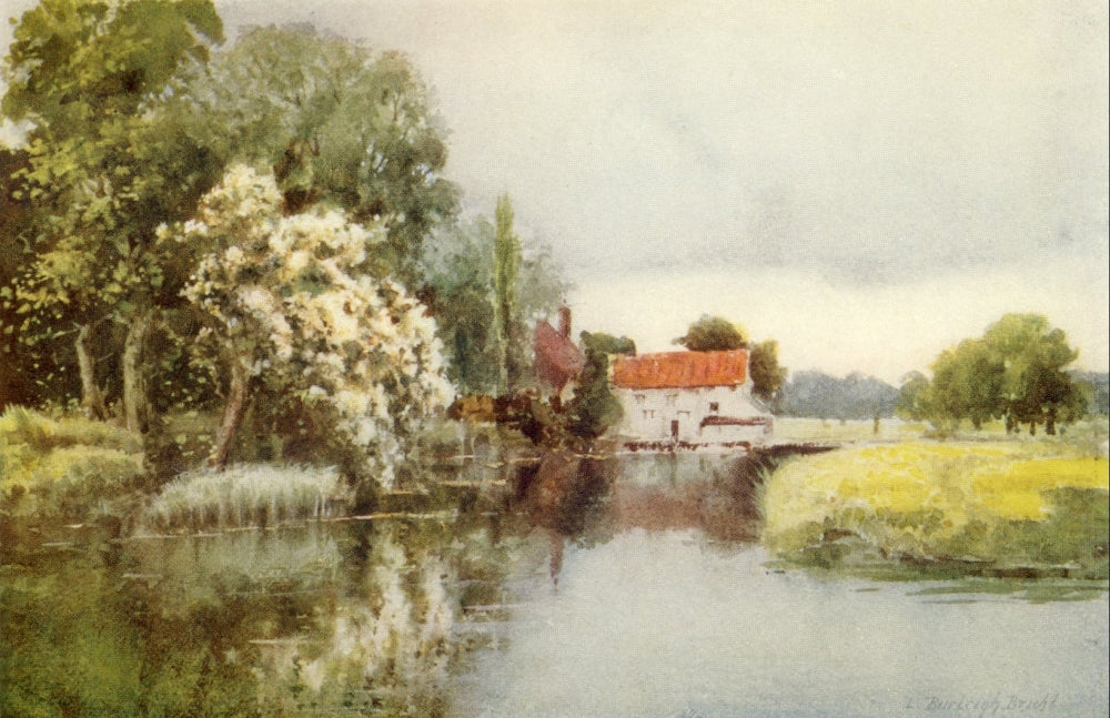 Essex 1909 Passingford Mill Poster Print by Louis Burleigh Bruhl