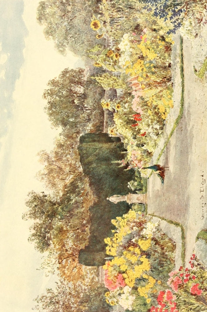 Some English Gardens 1904 St. Anne's, Clontarf Poster Print by George S. Elgood