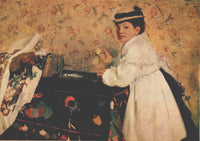Mlle Hortense Valpincon Art Print by Edgar Degas in various sizes.