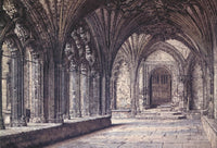 Canterbury 1907 Doorway into Martyrdom Cathedral Poster Print by William B. Gardner