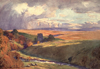 Wild Lakeland 1922 Shap Abbey & Fells Poster Print by A. Cooper