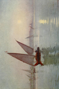 Egypt 1903 Moonlight on the Nile near Cairo Poster Print by Robert Talbot Kelly