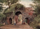 Kew Gardens 1908 Ruined Arch Poster Print by T. Mower Martin
