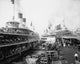 White Star Line Dock, Detroit, Michigan Poster Print by George G. Bain