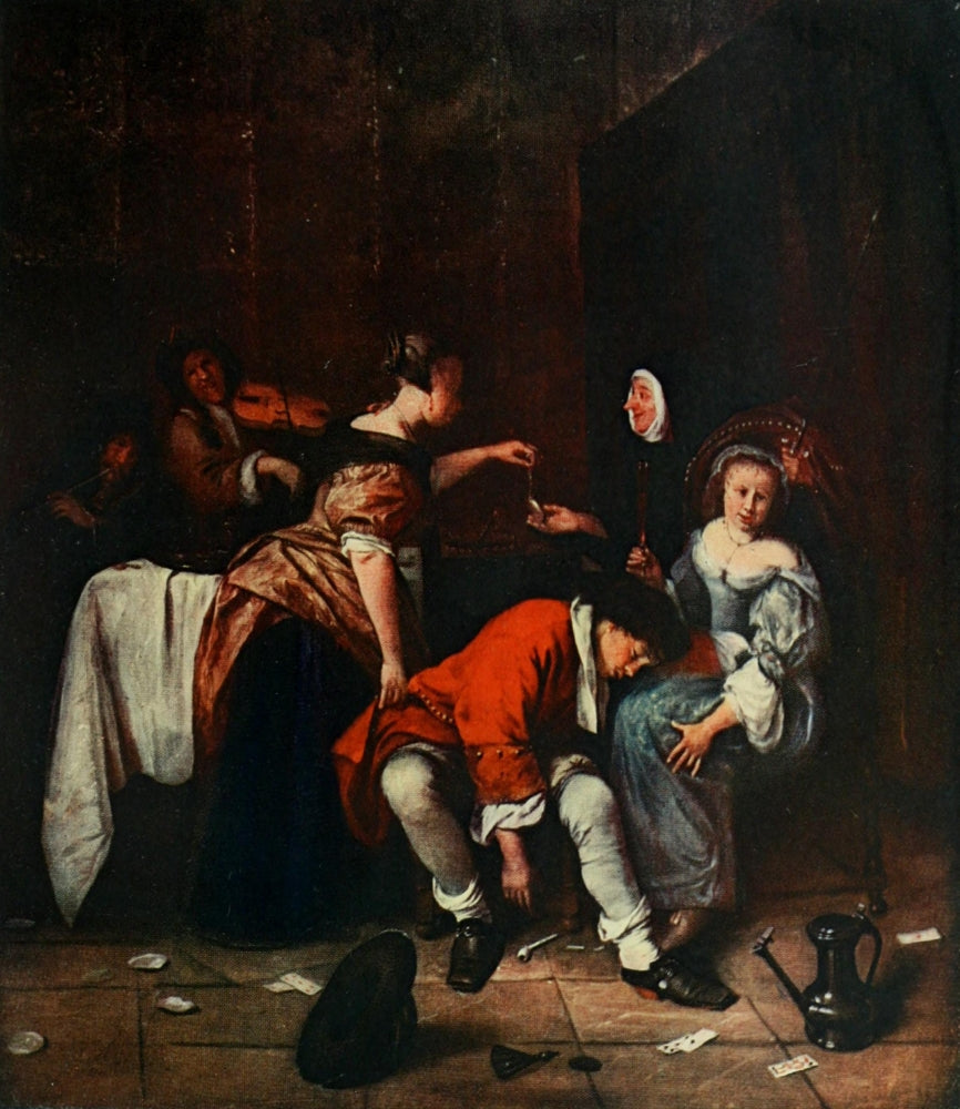 The Dropsical Woman Fine Art Print by Gerrit Dou, available in multiple sizes.