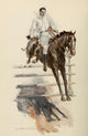 Scribner's 32 Horse Soared Like a Bird Poster Print by Howard Chandler Christy