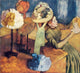 The Millinery Shop c.1884 Poster Print by Edgar Degas - Art Print