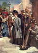 Living London 1902 Itinerant Musicians poster print by Herbert H. Flore
