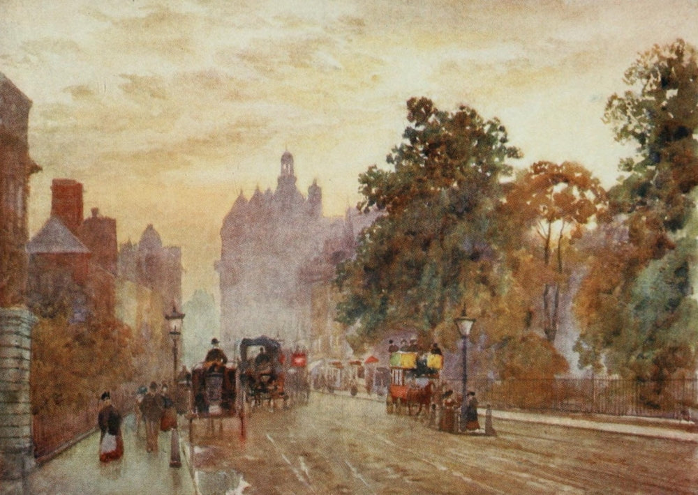 Scenery of London 1905 Hyde Park Corner Poster Print