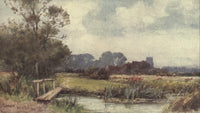 Sussex 1906 Lyminster Poster Print by Wilfrid Ball showcasing a beautiful landscape.