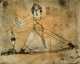 Classical Grotesque 1923 Art Print by Paul Klee