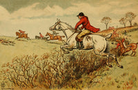 Life of a Fox 1896 Poster Print by G.H. Jalland featuring vibrant colors and intricate details.