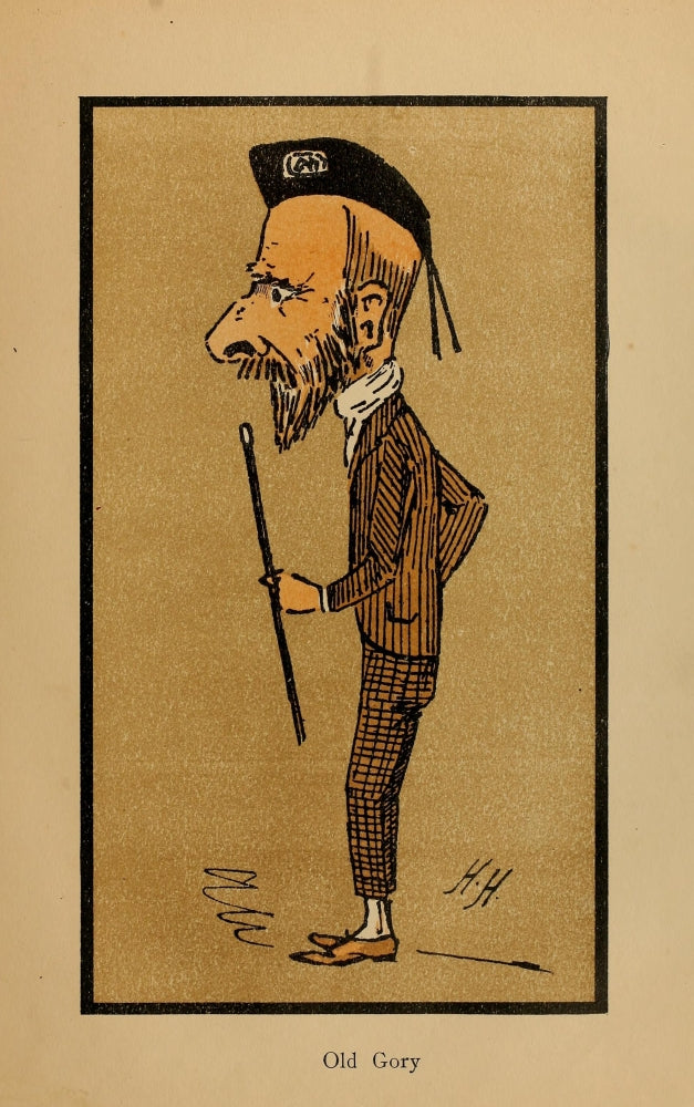 Caratures by H.H. 1902 Old Gory Poster Print by H.W.G. Hayter