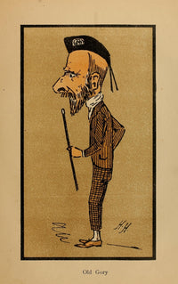Caratures by H.H. 1902 Old Gory Poster Print by H.W.G. Hayter