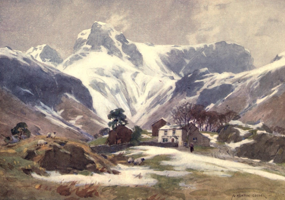 Wild Lakeland 1922 Melting Snow art print by A. Cooper