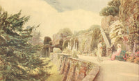 Some English Gardens 1904 - Berkeley Castle, Lower Terrace Poster Print by George S. Elgood